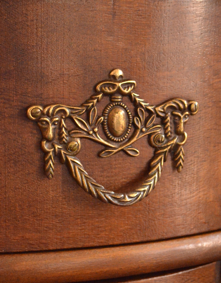 j-1165-f アンティークチェストの取っ手