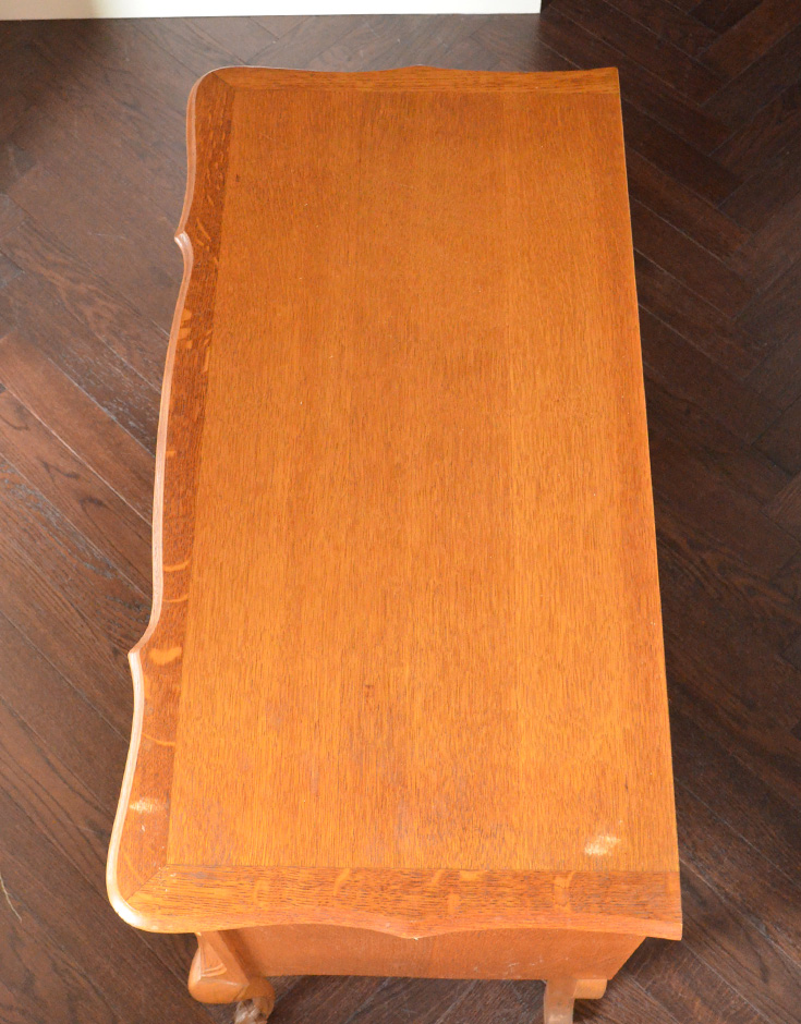 j-1219-f アンティークチェストの天板