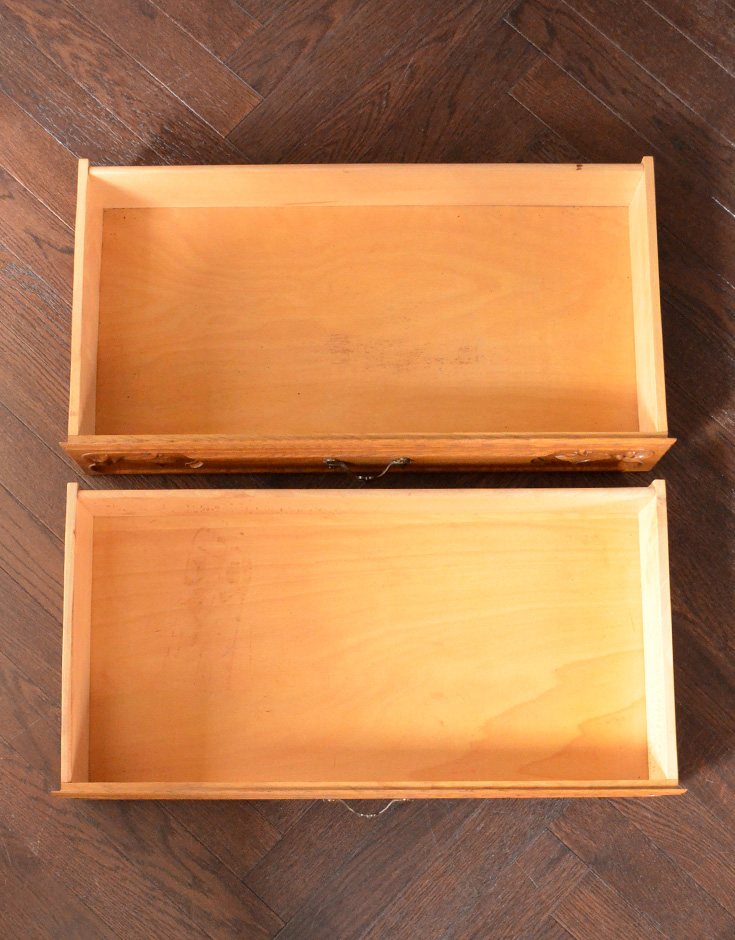 j-1219-f アンティークチェストの引き出し