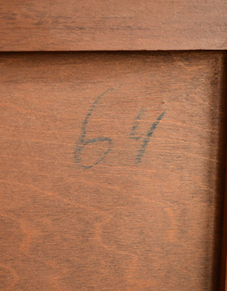 j-787-f アンティークチェストの汚れ