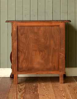 j-960-f アンティークチェストの後ろ