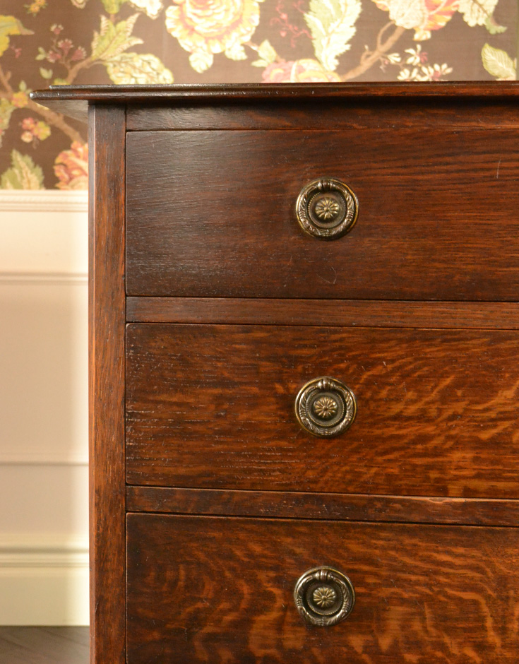 k-1047-f アンティークチェストの取っ手