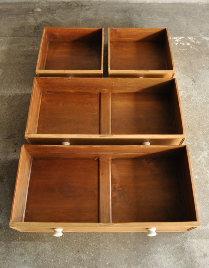 k-840-f アンティークチェストの引き出し