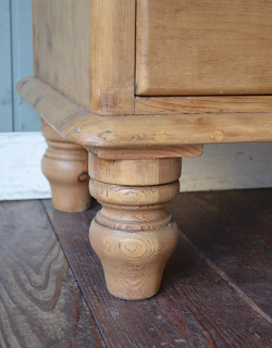 k-862-f アンティークパインチェストの脚