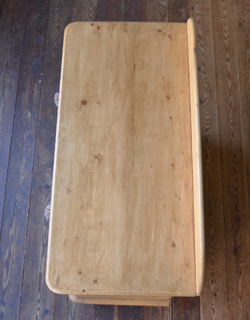 k-862-f アンティークパインチェストの天板