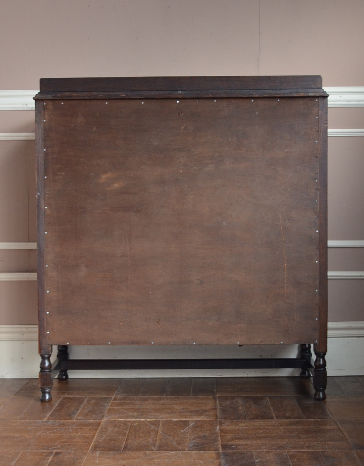 k-905-f アンティークチェストの後ろ