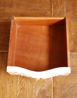 m-321-f アンティークベッドサイドチェストの引き出し