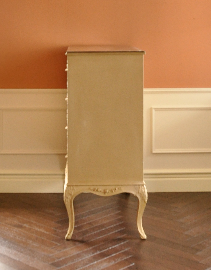 m-356-f アンティークチェストの横