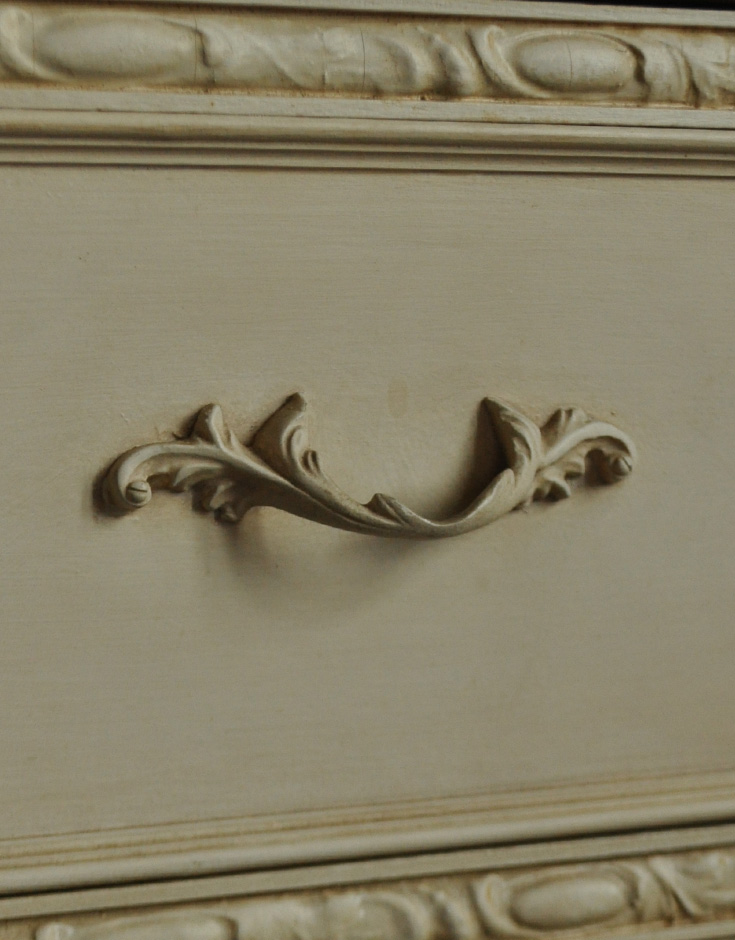 m-356-f アンティークチェストの取っ手