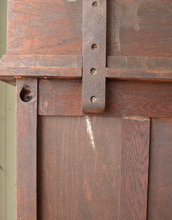 q-249-f アンティークドレッシングチェストの鏡の支え