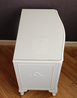 q-330-f アンティークチェストの天板