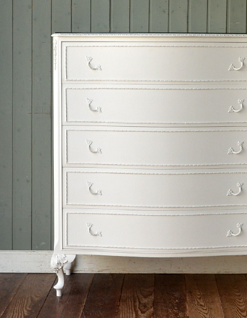 q-331-f アンティークチェストのアップ