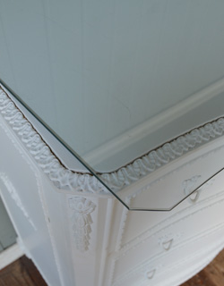 q-331-f アンティークチェストのガラス