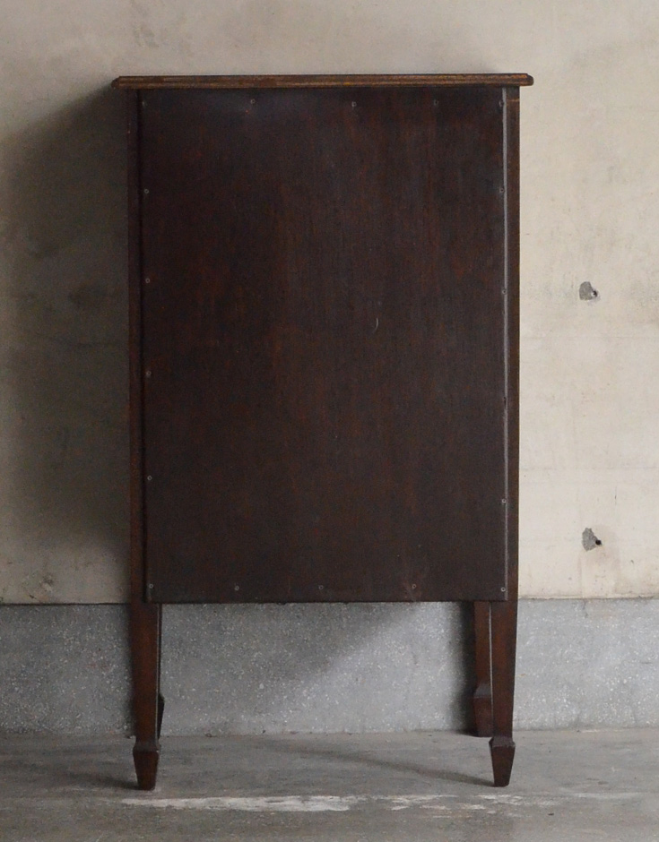 q-387-f アンティークチェストの後ろ