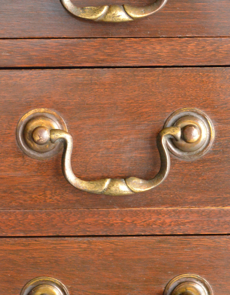q-387-f アンティークチェストの取っ手
