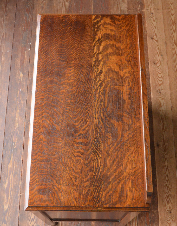 q-395-f アンティークチェストの天板