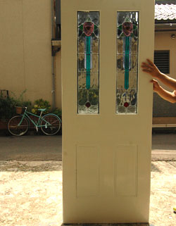 アンティークステンドグラスドアからスタート！雑誌のようなお家づくり