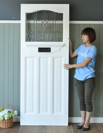 k-481-f アンティーク ステンドグラス ドア