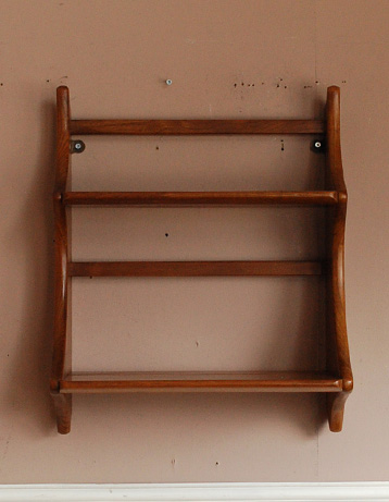 1960年代のアンティーク アーコールウォールシェルフ(k-718-f