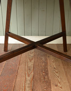 k-754-f アンティークアーコールドロップリーフテーブルのクロス脚