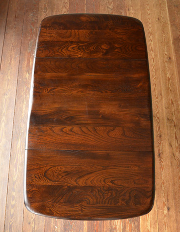 k-872-f アンティークアーコール伸張式ダイニングテーブルの天板