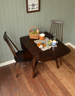 k-872-f アンティークアーコール伸張式ダイニングテーブルの食卓