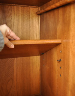 x-479-f アンティークアーコールサイドボードの棚板