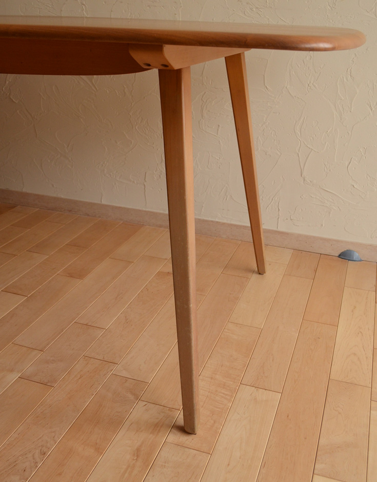 x-588-f アンティークアーコールダイニングテーブルの脚