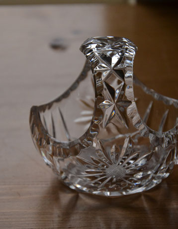 アンティーク プレスドグラス