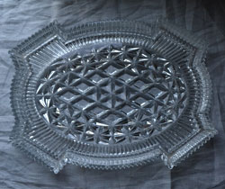 アンティークプレスドグラス
