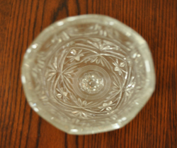 上から見るとこんな感じ。(pg-1687) pg-1687 アンティークのプレスドグラス