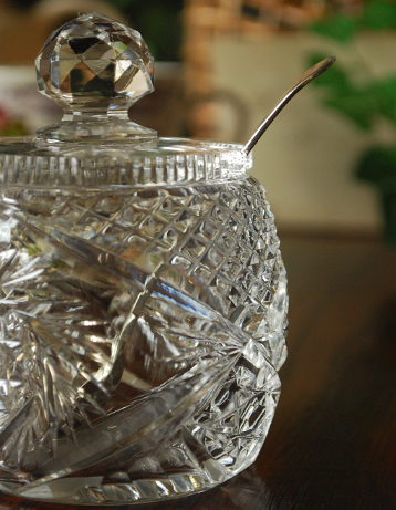 pg-1699 アンティークのプレスドグラス