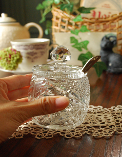 pg-1699 アンティークのプレスドグラス