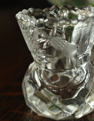 pg-1812 アンティークのプレスドグラス