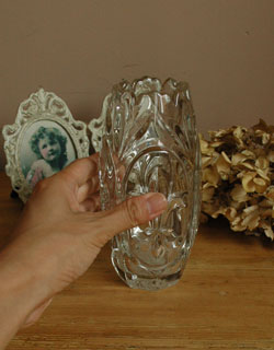 アンティークプレスドグラス