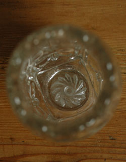 アンティークプレスドグラス