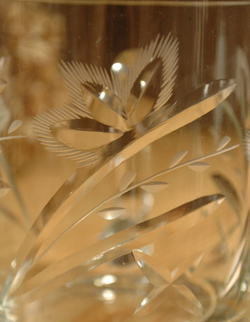 アンティークプレスドグラス