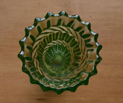 アンティークプレスドグラス