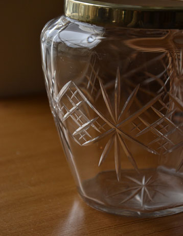 アンティークプレスドグラス
