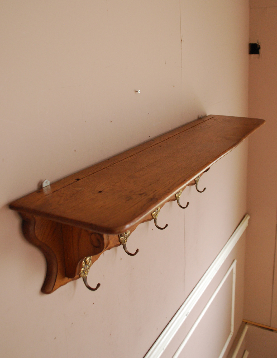 j-1156-f アンティークシェルフ(フック)の天板