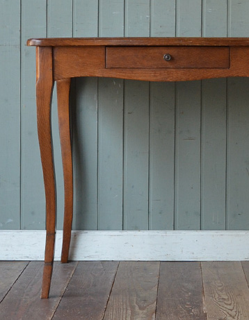 d-960-f アンティークデスクのアップ