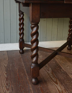 j-1029-f アンティークドローリーフテーブルの脚