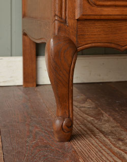 j-1037-f アンティークデスクの脚