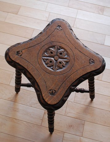 j-1064-f アンティークオケージョナルテーブルの天板