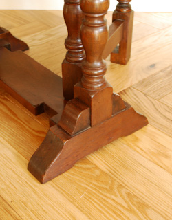 j-1119-f アンティークゲートレッグテーブルの脚