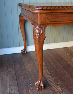 j-1143-f アンティーク　ドローリーフテーブル