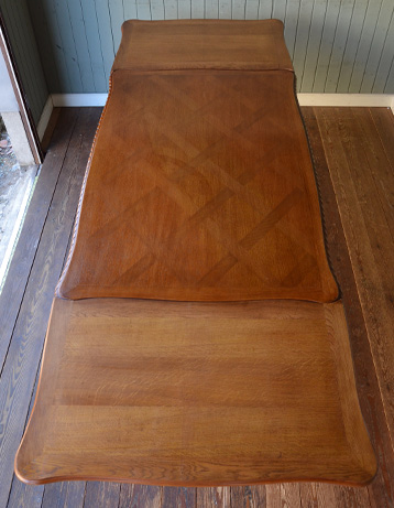 j-1143-f アンティーク　ドローリーフテーブル