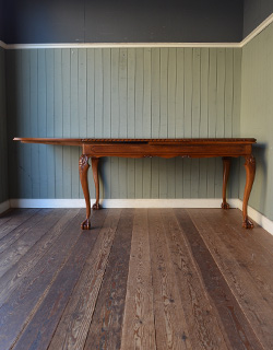 j-1143-f アンティーク　ドローリーフテーブル　片開き