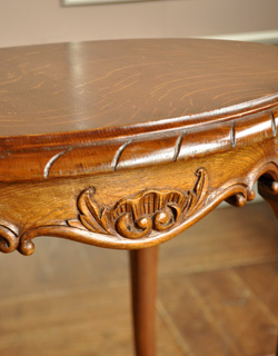 j-1145-f アンティークコーヒーテーブルの幕板