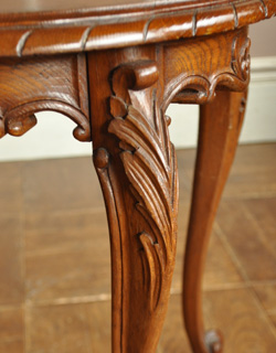 j-1145-f アンティークコーヒーテーブルの装飾